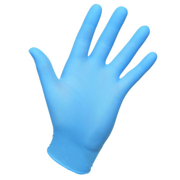 Powdered Vinyl Gloves – Blue – 100 per Box