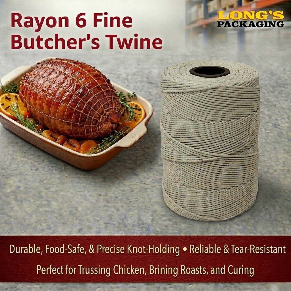 Rayon 6 Fine Butcher’s Twine – Food Safe & Strong