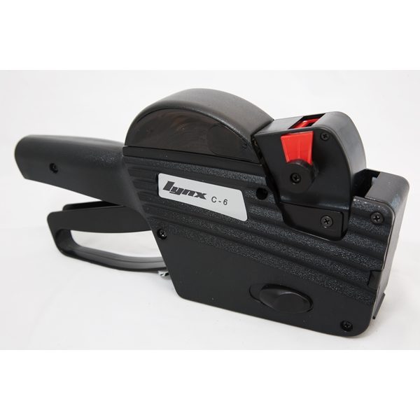 Lynx C6 Starter Pack Gun, 7 Rolls of Labels + Spare Ink Roller