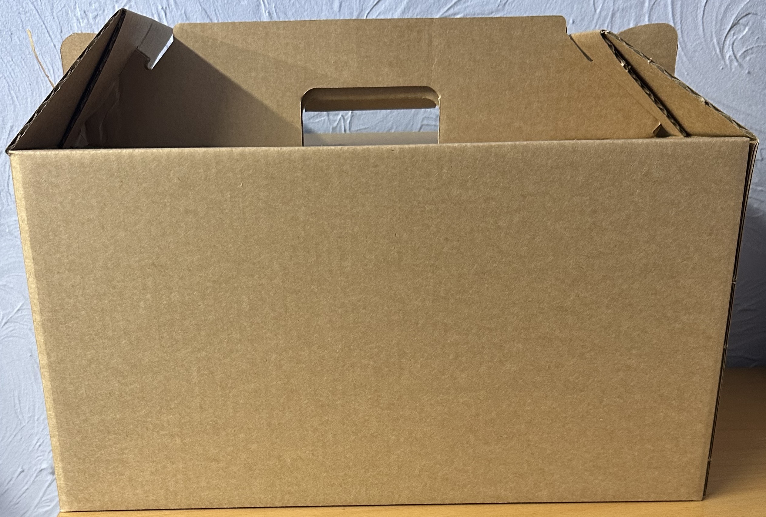Navy Blue Gourmet Shipping Box, 8x8x3, 6 Pack