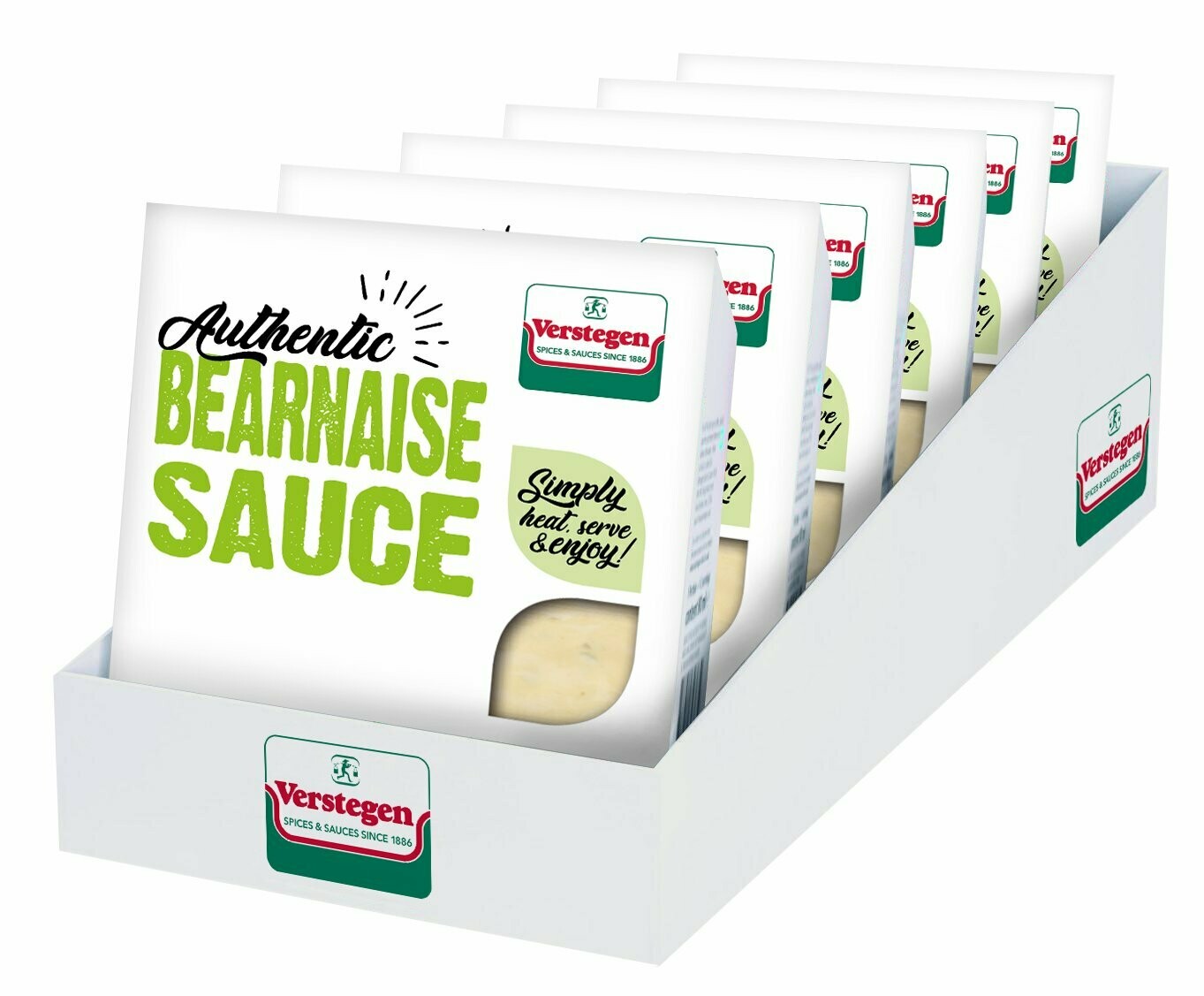 Verstegen Micro Sauce Retail Bearnaise 6x80ml