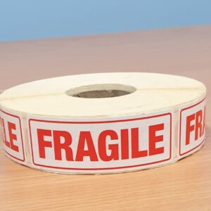 Fragile Label - 1000 per reel