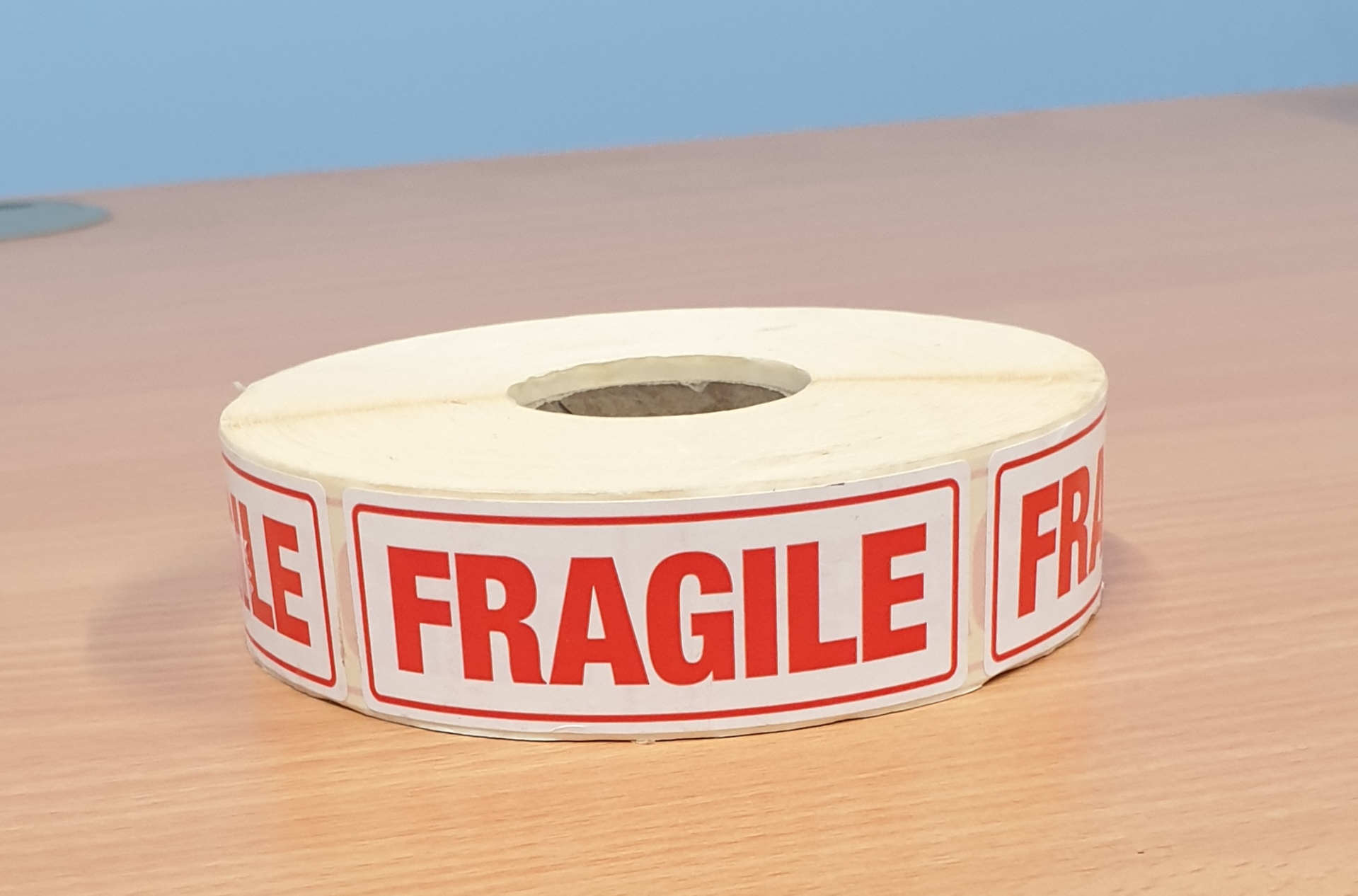 Fragile Label - 1000 per reel
