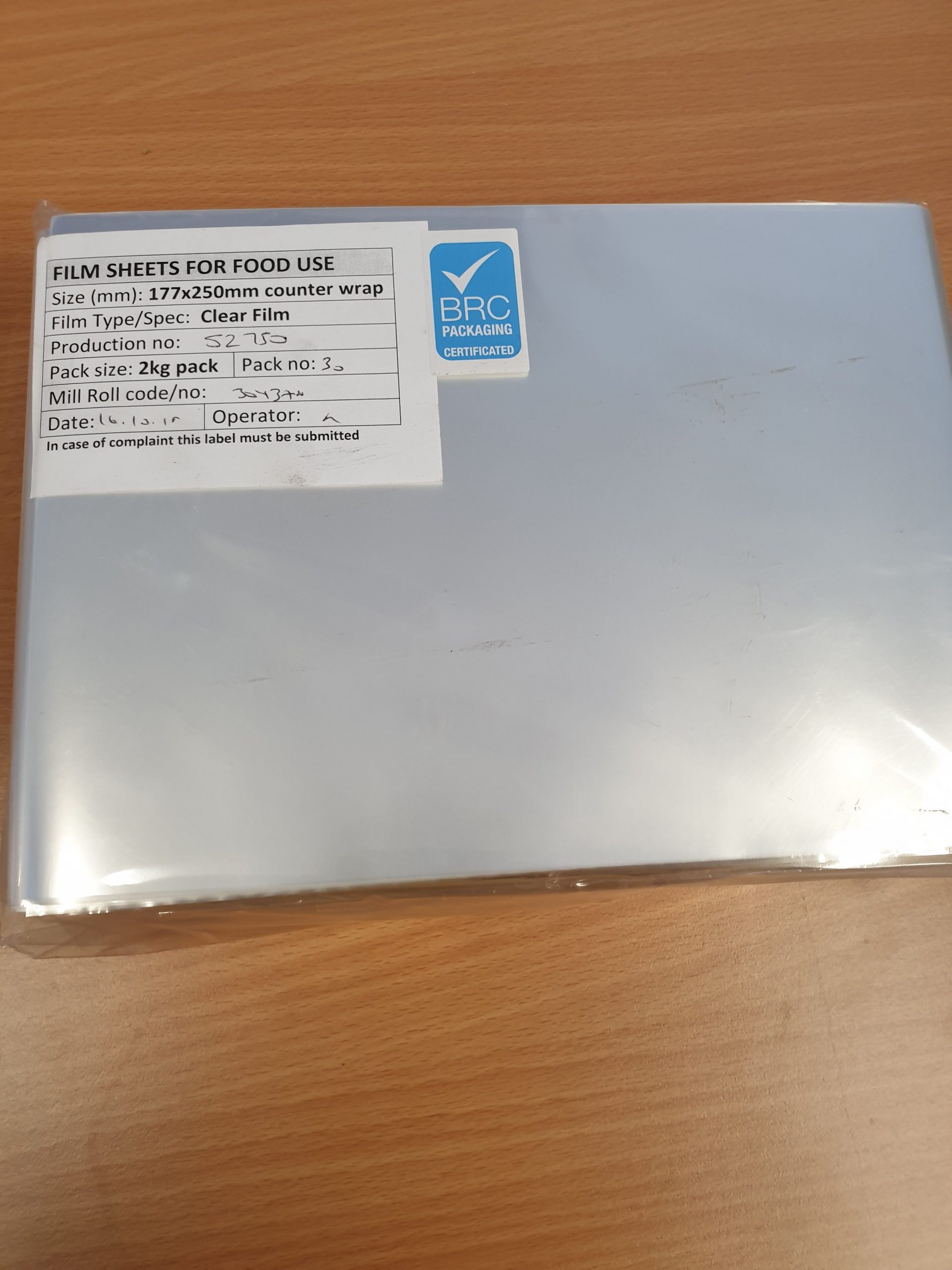 Counter Wrap 7 x 10" 2kg Pack