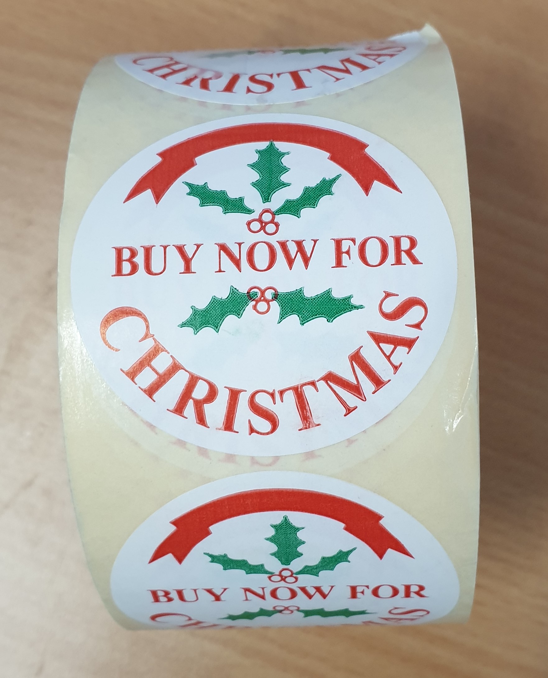 Buy Now for Christmas Labels