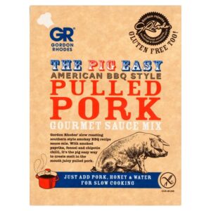 The Pig Easy American BBQ Style Pulled Pork Gourmet Sauce Mix - 6 x 75g