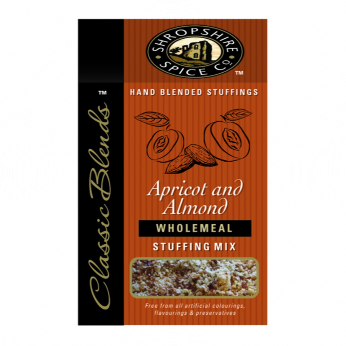 APRICOT & ALMOND WHOLEMEAL STUFFING MIX 6 x 150g