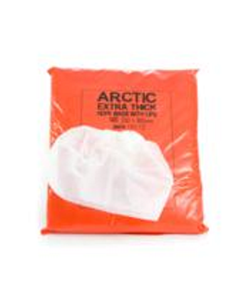 White Counter Bags 8x10 Poly Wrapped - 1000 per pack