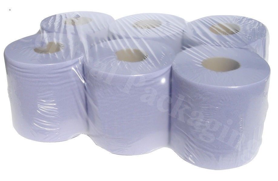 Centre Feed Towel Blue 2ply 6x180mmx150m