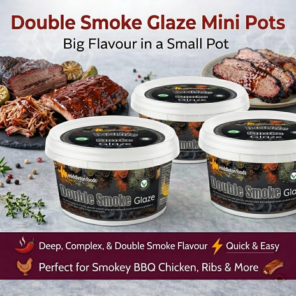 Double Smoke Glaze Mini Pots 8 x 110g