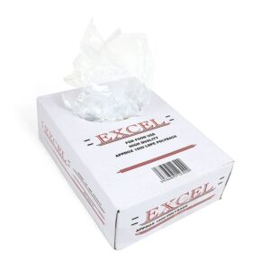 Poly Bags Clear Excel LDPE 8 x 10 EQ100 - 1000 per box