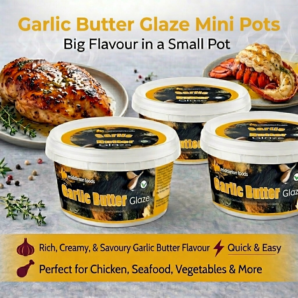 Garlic & Butter Mini Pots 8 x 110g