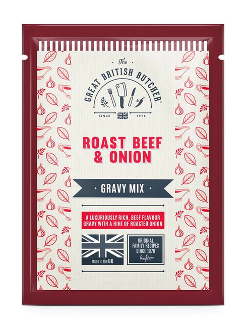 Great British Butchery Roast Beef & Onion Gravy Mix 10 x 50g