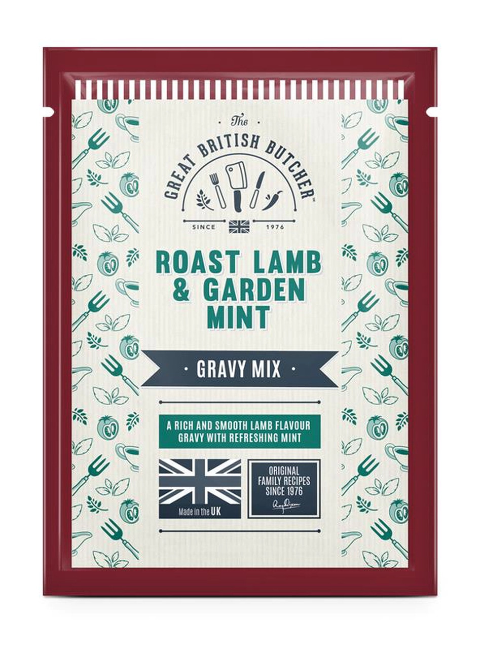 Great British Butchery Roast Lamb & Garden Mint Gravy 10 x 50g