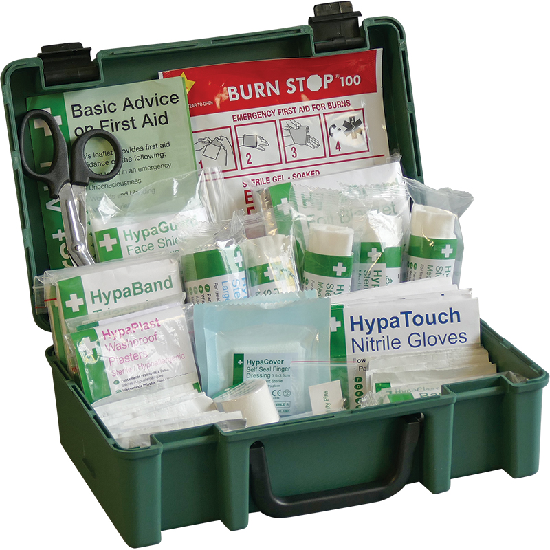 First Aid Kit - British Standard Compliant Economy Workplace 1-25 Person