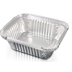 Foil Tray No2A 146 x 120 x 41mm - 1000 Per Box