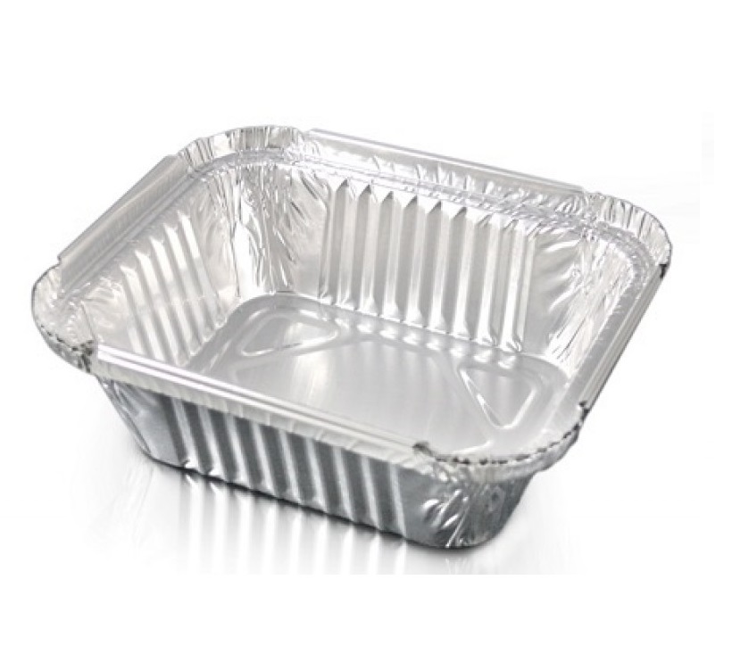 Foil Tray No2A 146 x 120 x 41mm - 1000 Per Box