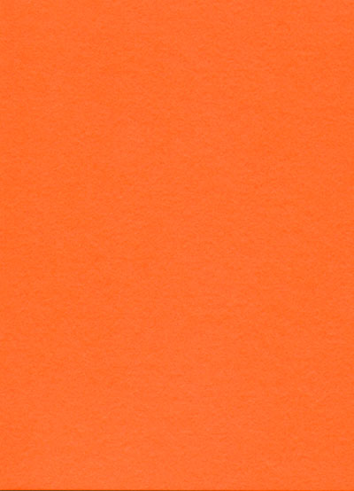 Orange Card 20 x 25" - Pack of 5