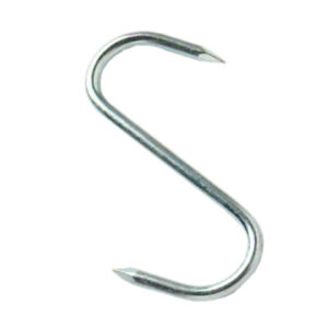 S-Hooks Stainless Steel 6" - 10 per pack