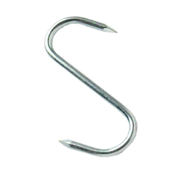 S-Hooks Stainless Steel 4" - 10 per Pack