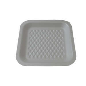 M1 White Trays 133x133x16mm - 500 per pack