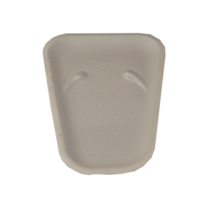 PT3 White Trays 165x222x16mm - 500 per pack