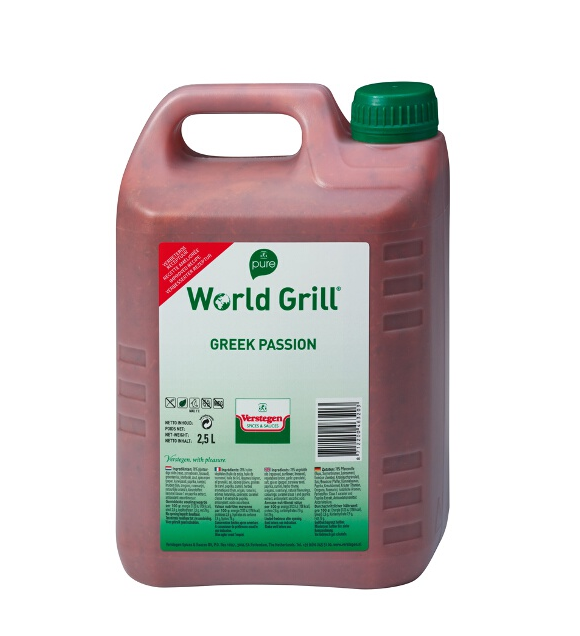 World Grill Greek Passion Marinade 2.5 Litre