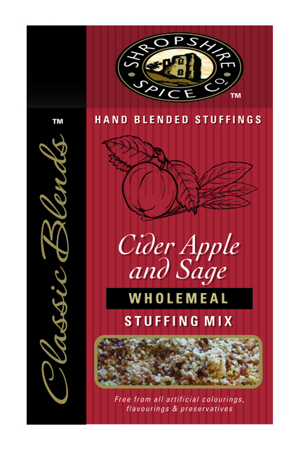 Cider Apple & English Sage Wholemeal Stuffing Mix 6 x 150g