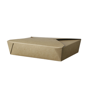 Small Brown Bio-Box 129x110x64mm x 450