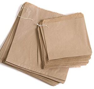 Brown Kraft Bags 10 x 10 Strung x 1000