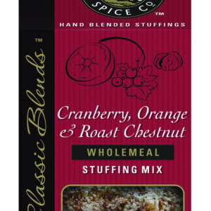 Cranberry Orange & Roasted Chestnut Wholemeal Stuffing Mix 6 x 150g