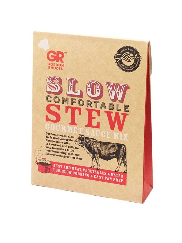 Slow Comfortable Stew Gourmet Sauce Mix - 6 x 75g