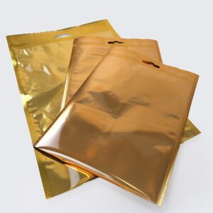 Gold Vacuum Pouch 250 x 350 + Euro Hole 80mu x 1000