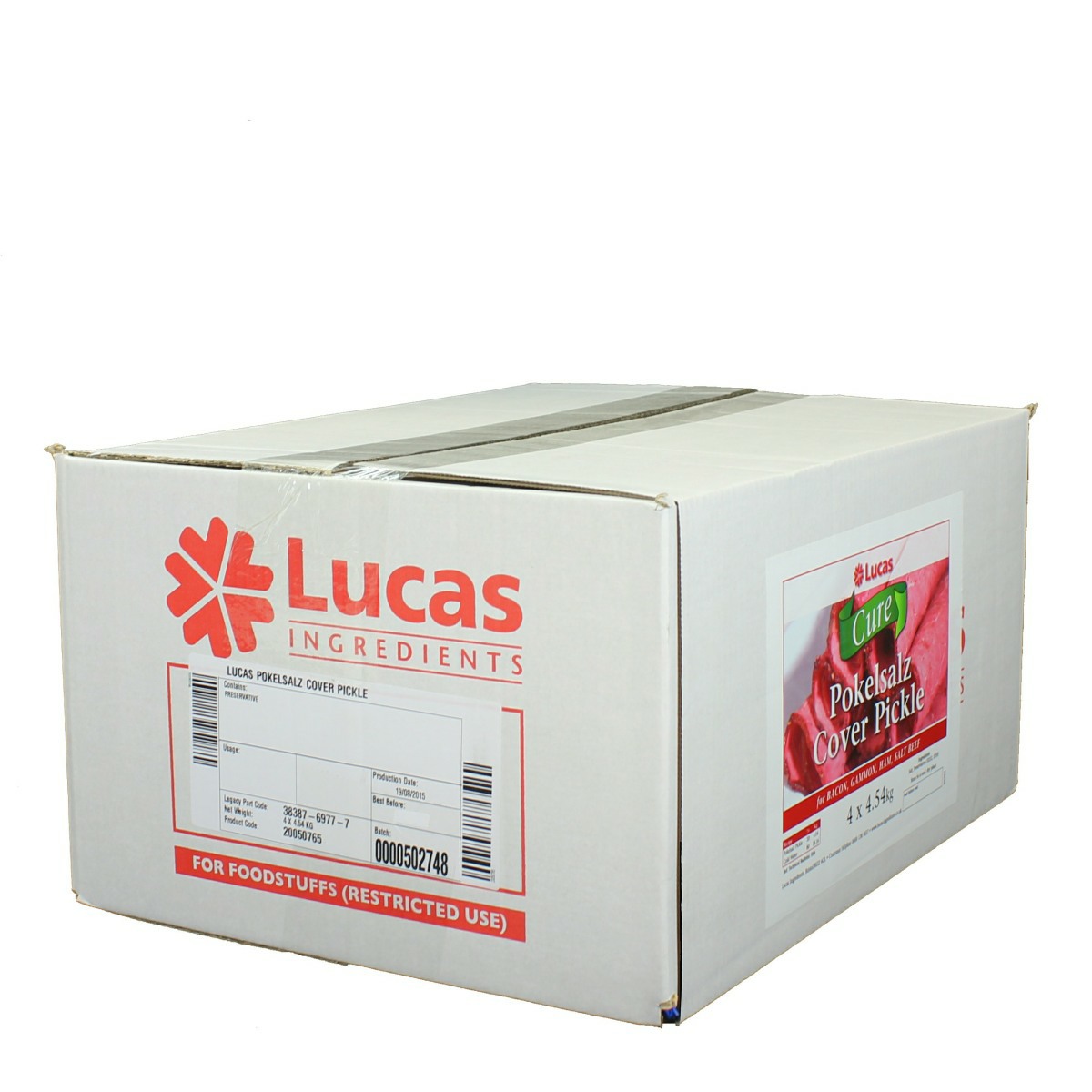 Lucas Prontocure/Cover Pickle - 4 x 4.54kg