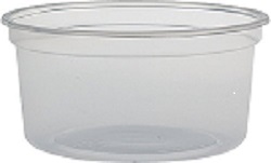 Round Clear 12oz Microwave Safe Containers MN12 - 500