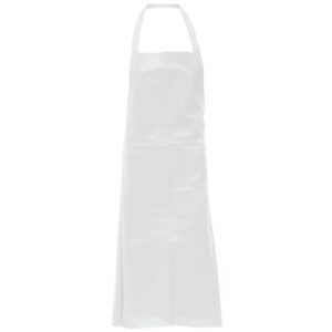 White PVC Heavy Duty Apron - 34 x 48" Long