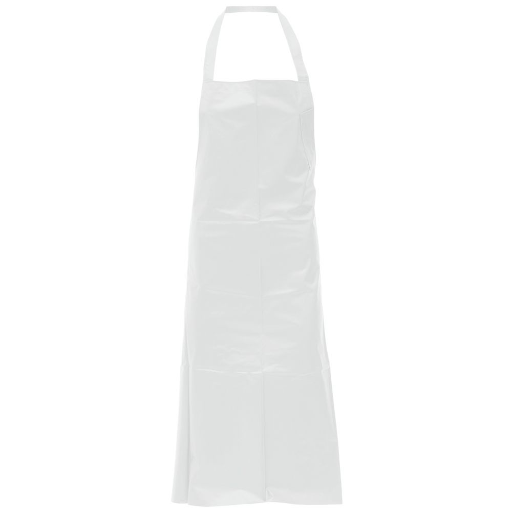 White PVC Heavy Duty Apron - 34 x 48" Long