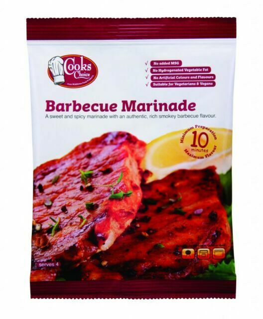 Cooks Choice BBQ Marinade - 20 x 60g