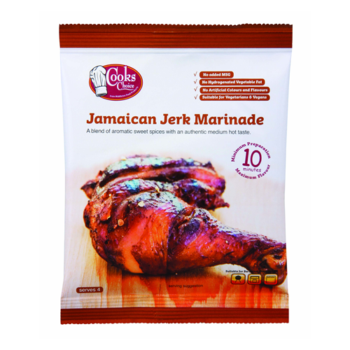 Cooks Choice Jamaican Jerk Marinade - 20 x 60g