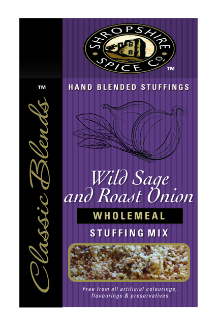 Wild Sage & Roast Onion Wholemeal Stuffing Mix 6 x 150g