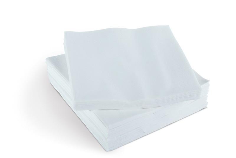 2 Ply Napkins White 40x40cm - 2000 per Case