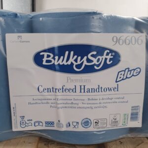 2 Ply Laminated Premium Blue Centre Feed Towels - 6 per pack