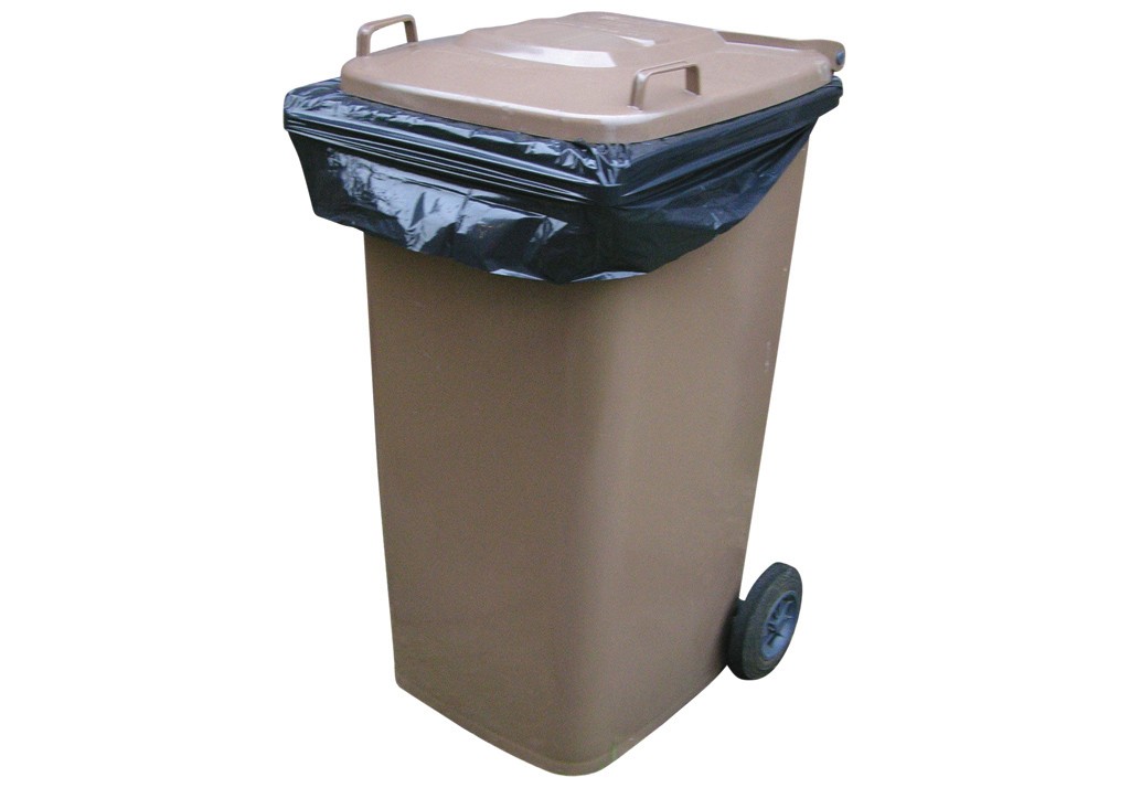 Black Wheelie Bin Liner 28 x 46 x 54 - 100 per box