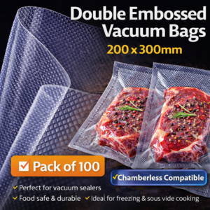 Embossed vac bags